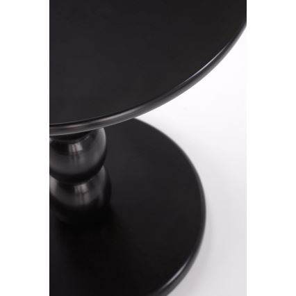Kohvilaud CIRILA, läbimõõduga 40 cm, must