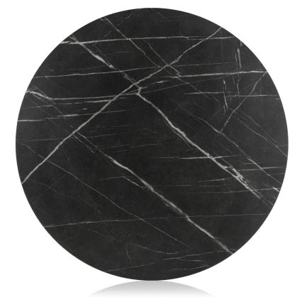 Kohvilaud DIAMOND 40x70 cm must/kuldne