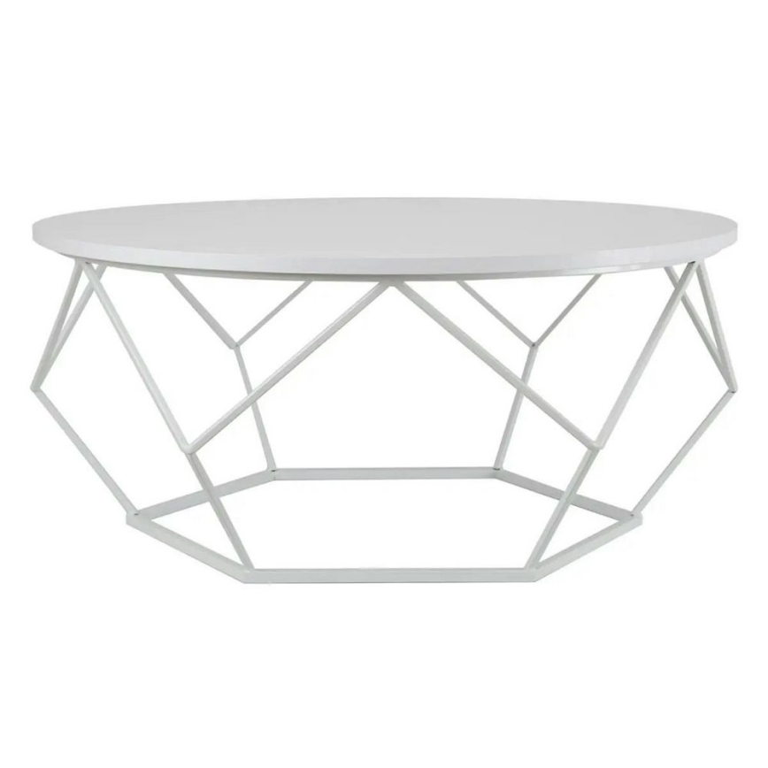 Kohvilaud DIAMOND 41,5x90 cm valge