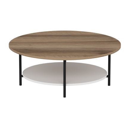 Kohvilaud ELIS 36x90 cm tamm/valge