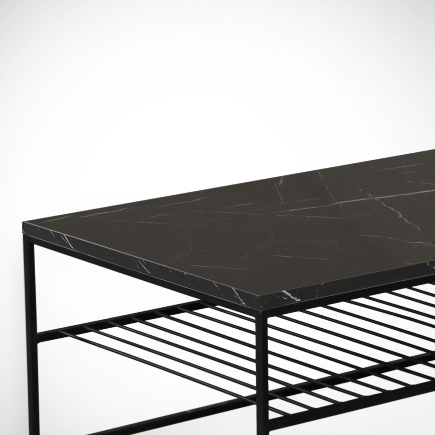 Kohvilaud ETNA 43x95 cm must