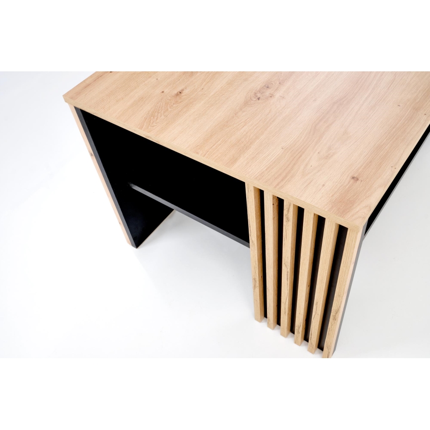 Kohvilaud FORMA 110x65 cm pruun/must