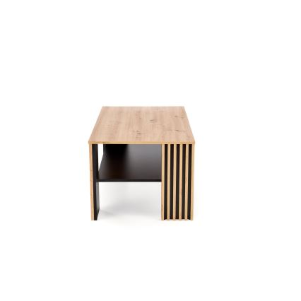 Kohvilaud FORMA 110x65 cm pruun/must
