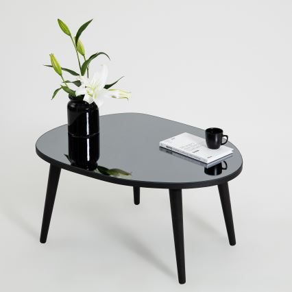 Kohvilaud GUSTO 38x75 cm must