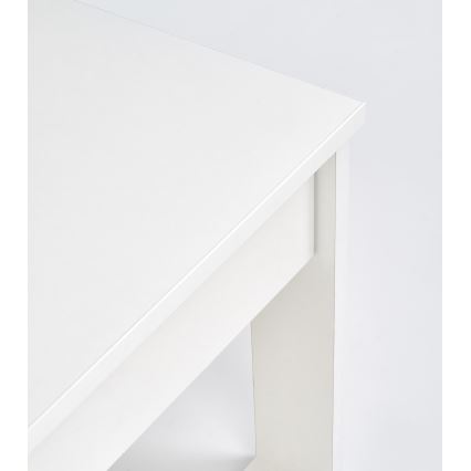 Kohvilaud sahtlitega NEA 52x110 cm valge