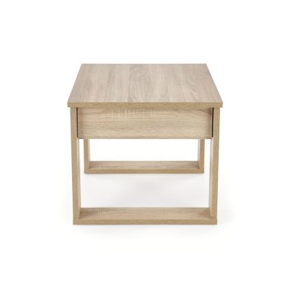 Kohvilaud sahtliga NEA 52x60 cm tamm sonoma