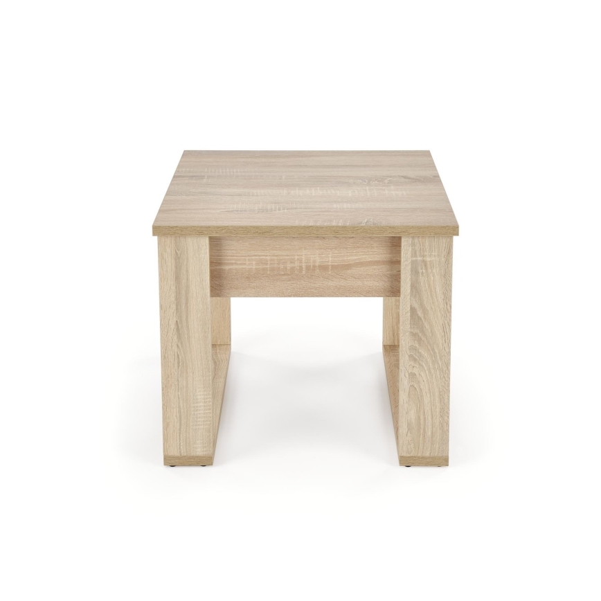 Kohvilaud sahtliga NEA 52x60 cm tamm sonoma