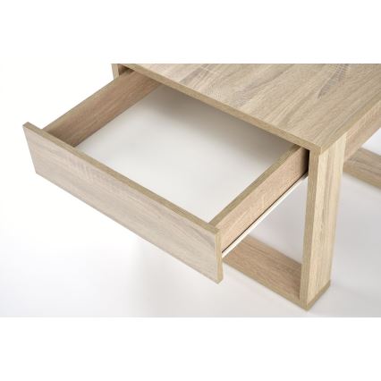 Kohvilaud sahtliga NEA 52x60 cm tamm sonoma