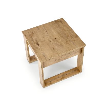 Kohvilaud sahtliga NEA 52x60 cm tamm wotan