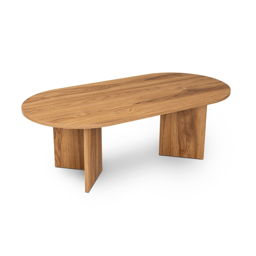 Kohvilaud OVAL 60x120 cm pruun