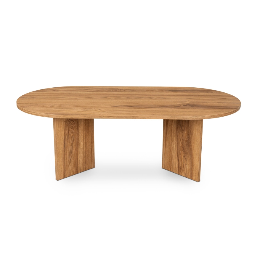 Kohvilaud OVAL 60x120 cm pruun