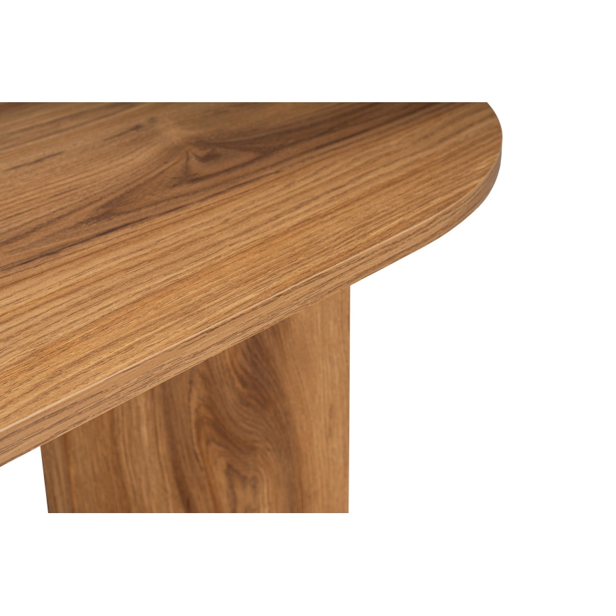 Kohvilaud OVAL 60x120 cm pruun