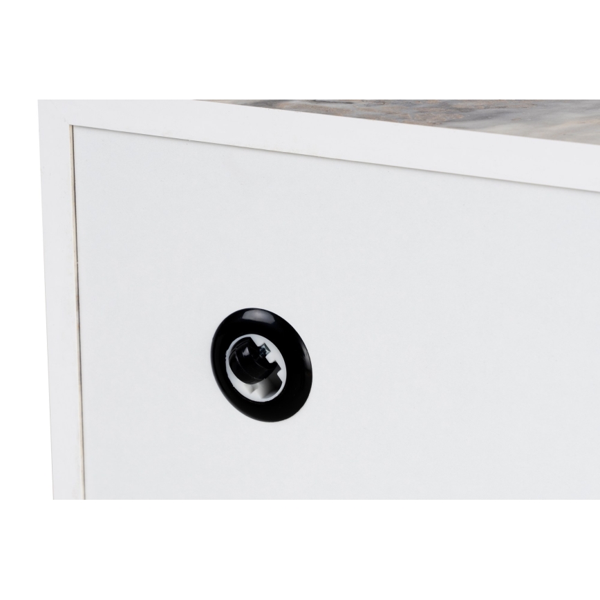 Kohvilaud PRIZMA 35x90 cm marmori viimistlusega