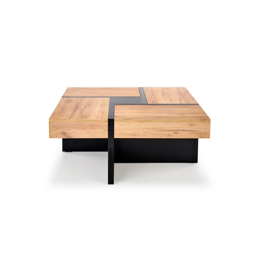Kohvilaud RADIX 100x100 cm must/pruun