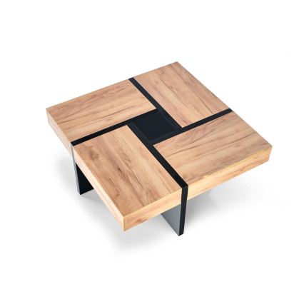 Kohvilaud RADIX 100x100 cm must/pruun