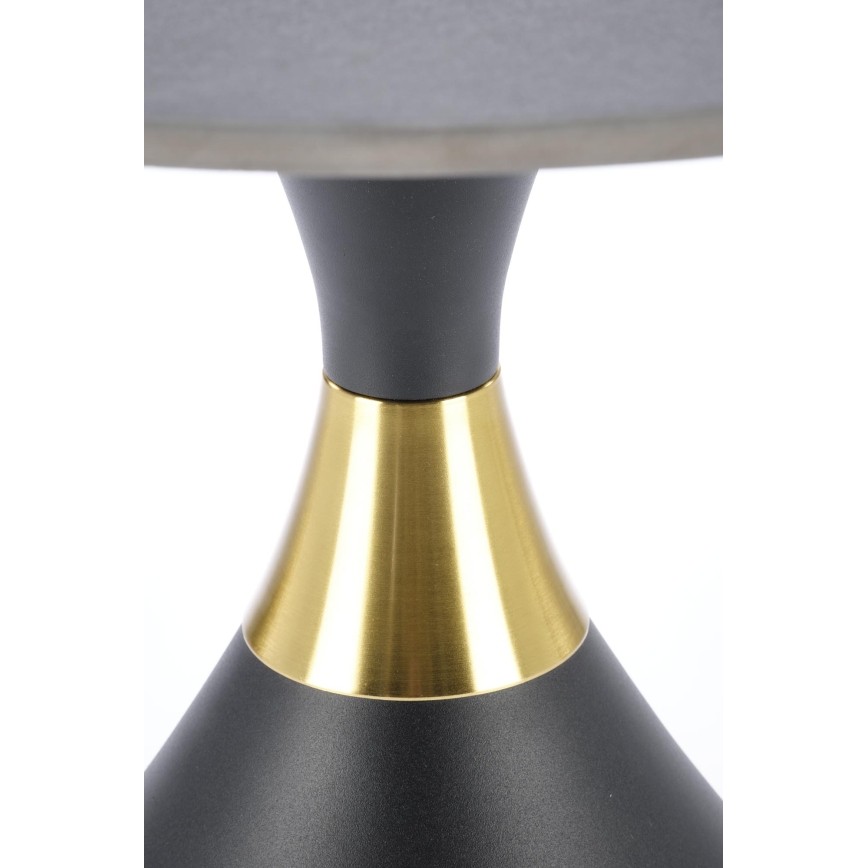 Kohvilaud VERO, läbimõõt 50 cm, must/kuldne