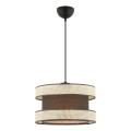 Köisvalgusti HALO 1xE27/60W/230V pruun/kreem
