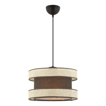 Köisvalgusti HALO 1xE27/60W/230V pruun/kreem