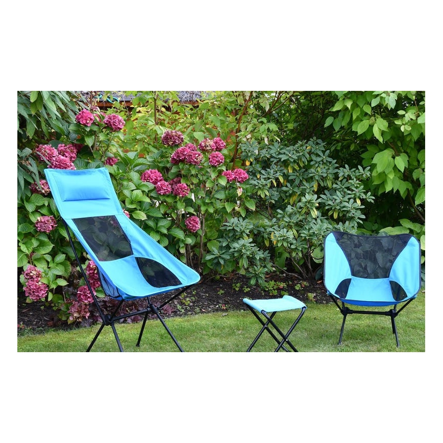 Kokkupandav matkatool sinine 63 cm