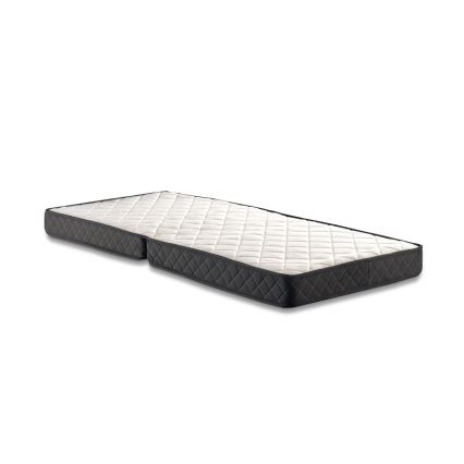 Kokkupandav metallist üheinimesevoodi HERON 90x204 cm valge kandevõime 120 kg
