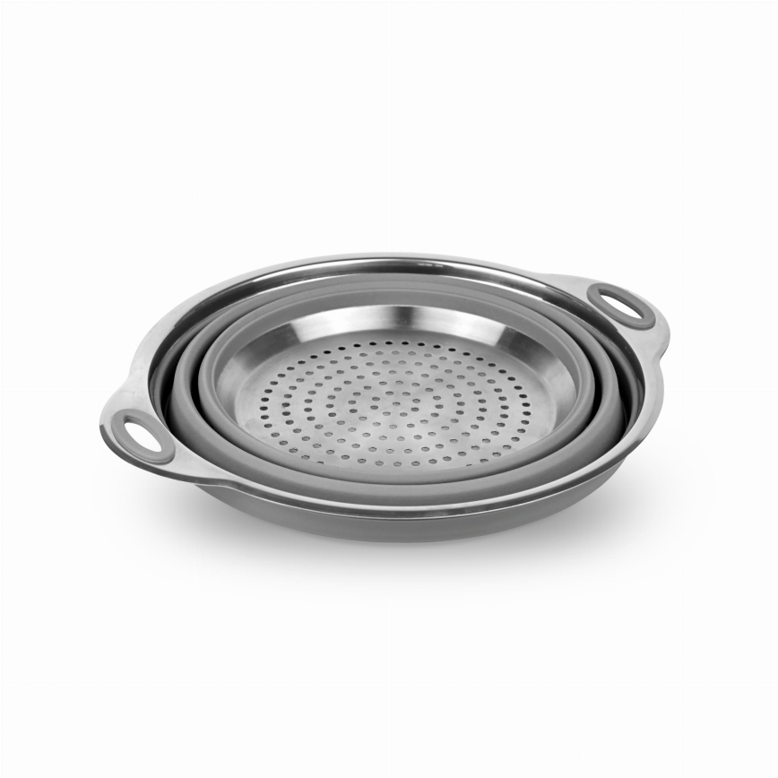 Kokkupandav silikoonist reisikurn