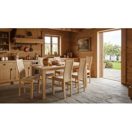 Kokkupandav söögilaud LIAM Sonoma tamm