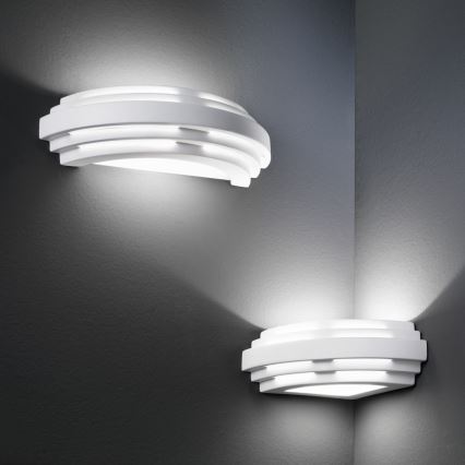 Kolarz 0290.61E - Seinavalgusti STIEGEL 1xG9/60W/230V valge