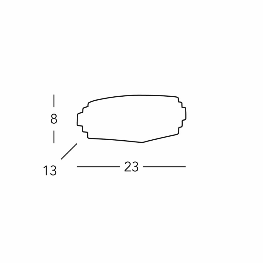 Kolarz 0290.61E - Seinavalgusti STIEGEL 1xG9/60W/230V valge