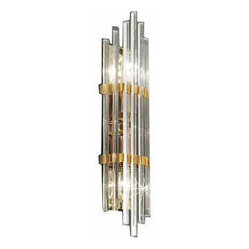 Kolarz 0342.62M.3 - Seinavalgusti ONTARIO 2xE14/40W/230V 41 cm 24K kuldne