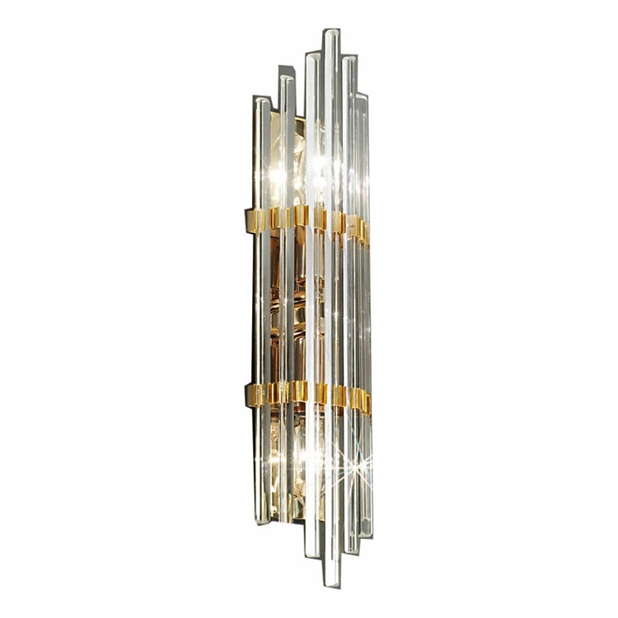 Kolarz 0342.62M.3 - Seinavalgusti ONTARIO 2xE14/40W/230V 41 cm 24K kuldne