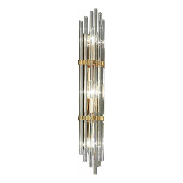 Kolarz 0342.63.3 - Seinavalgusti ONTARIO 3xE14/40W/230V 60 cm 24K kuldne