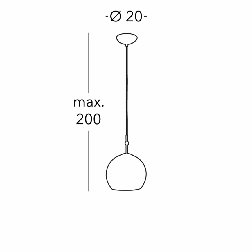 Kolarz 0392.31S.3.Ki.Au - Lühter LUNA 1xE27/60W/230V 24K kuldne