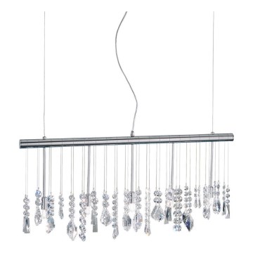 Kolarz 104.85.5 - Kristall-lühter STRETTA 5xG9/40W/230V läikiv kroom