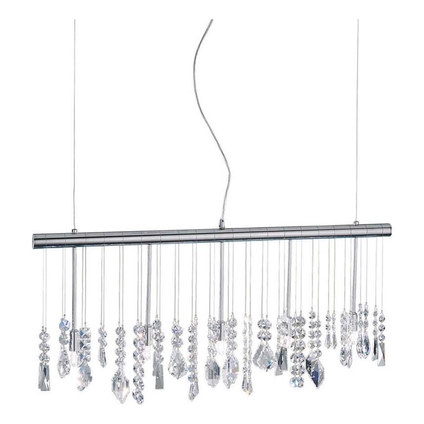 Kolarz 104.85.5 - Kristall-lühter STRETTA 5xG9/40W/230V läikiv kroom