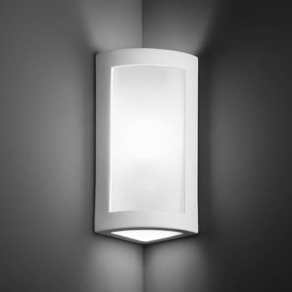 Kolarz 218.62 - Seinavalgusti CASABLANCA 1xE27/60W/230V valge