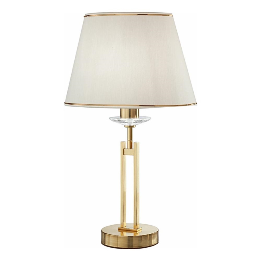 Kolarz 330.71.8C - Kristallist laualamp IMPERIAL 1xE27/60W/230V kuldne/beež