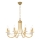 Kolarz 330.88.8C - Kristall-lühter IMPERIAL 8xE14/60W/230V kuldne