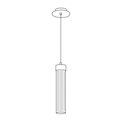 Kolarz 6009.30130 - Lühter RAGGIO 1xE14/25W/230V 24K kuldne