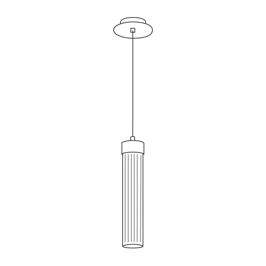 Kolarz 6009.30130 - Lühter RAGGIO 1xE14/25W/230V 24K kuldne
