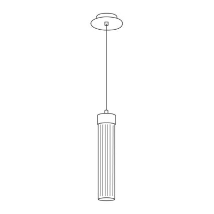 Kolarz 6009.30150 - Lühter RAGGIO 1xE14/25W/230V hõbe