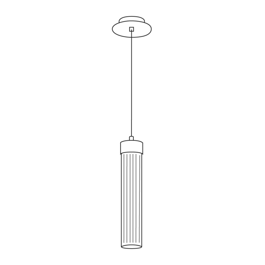 Kolarz 6009.30150 - Lühter RAGGIO 1xE14/25W/230V hõbe