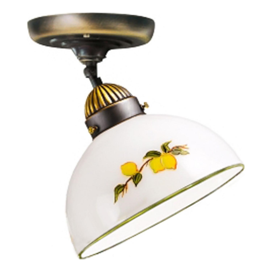 Kolarz 731.10.126 - Pinnale kinnitatav lühter NONNA 1xE27/75W/230V d. 20 cm sidrunid