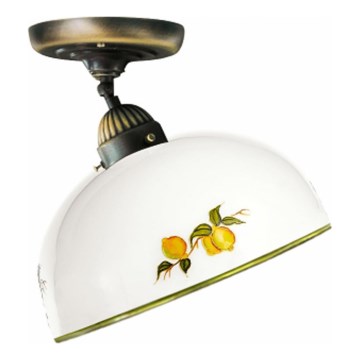 Kolarz 731.10.129 - Pinnale kinnitatav lühter NONNA 1xE27/75W/230V d. 30 cm sidrunid
