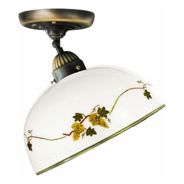 Kolarz 731.10.137 - Pinnale kinnitatav lühter NONNA 1xE27/75W/230V d. 30 cm viinamarjad