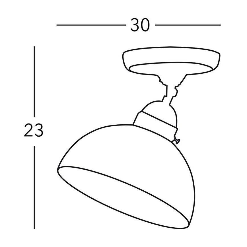 Kolarz 731.10.54 - Kohtvalgusti NONNA 1xE27/75W/230V