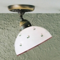 Kolarz 731.10.68 - Pinnale kinnitatav lühter NONNA 1xE27/75W/230V d. 30 cm punane