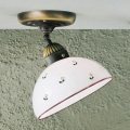 Kolarz 731.10.69 - Pinnale kinnitatav lühter NONNA 1xE27/75W/230V d. 20 cm punane