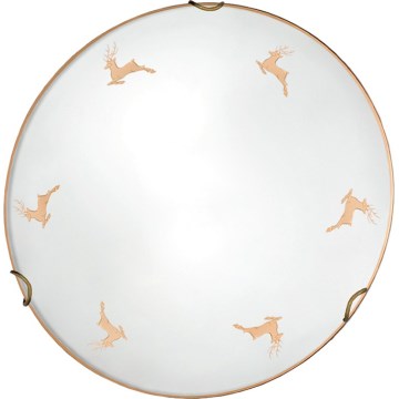 Kolarz 731.11.4.150 - Seinavalgusti NONNA 1xE27/60W/230V läbimõõt 30 cm jeleni roosakuld