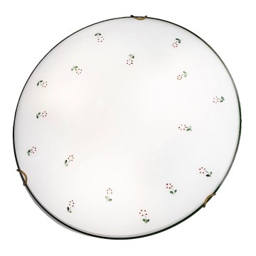 Kolarz 731.13.4.70 - Laevalgusti NONNA 3xE27/60W/230V d. 50 cm roheline