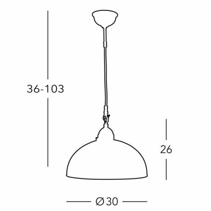 Kolarz 731.30.101 - Lühter NONNA 1xE27/75W/230V d. 30 cm hirv roheline